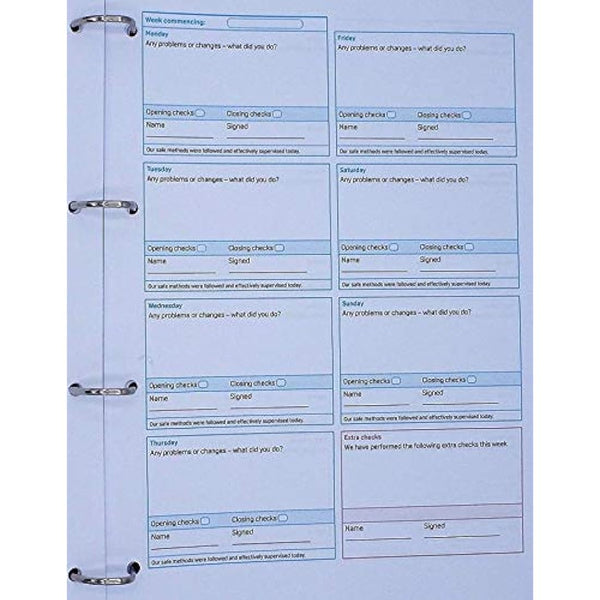 Safer Food Better Business for Retailers Pack SFBB 2024 incl 24 Month Diary