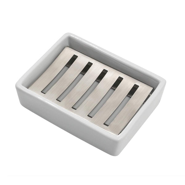 Topsky Soap Dish Holder Stainless Steel for Bathroom