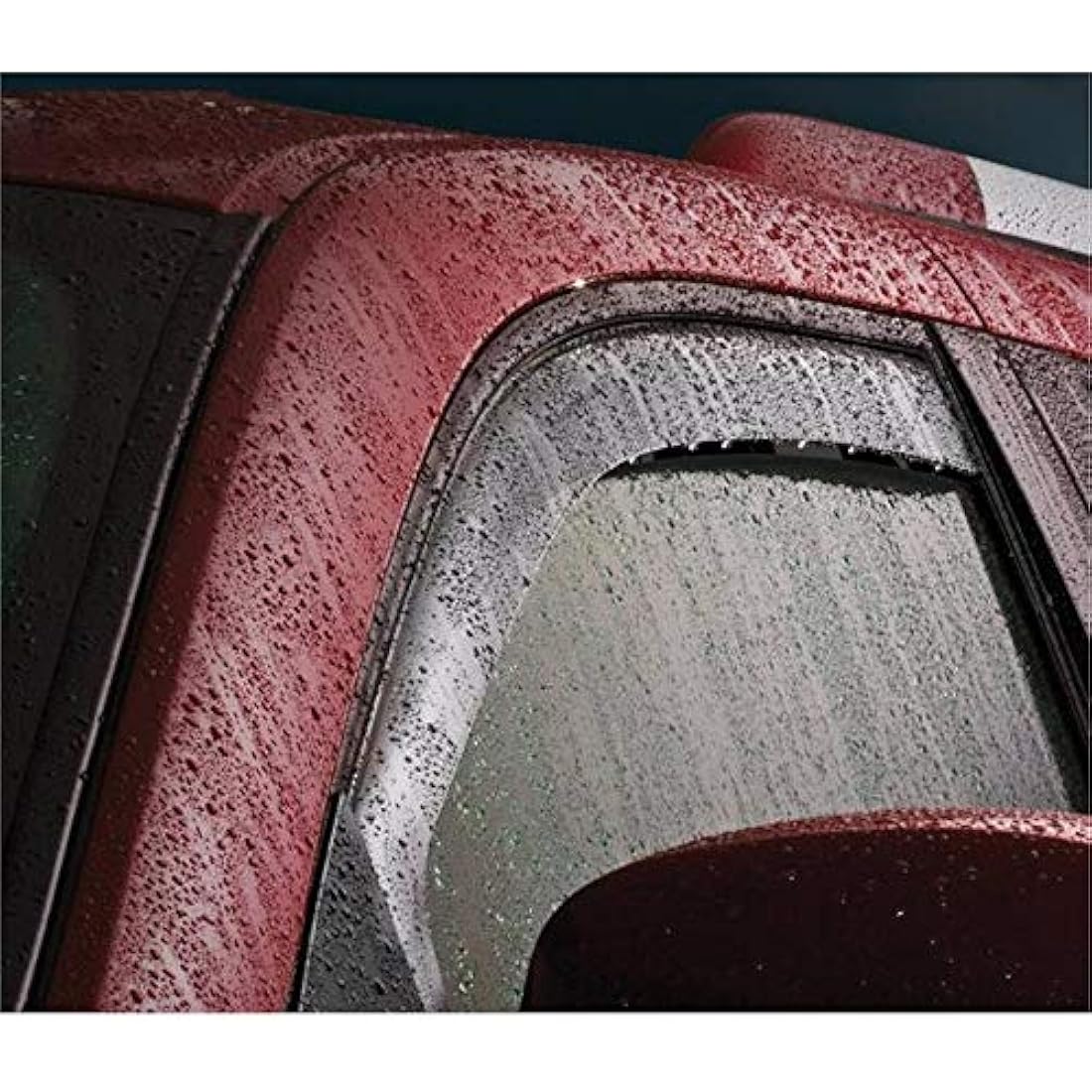 HEKO-15277 Front Rear Wind Deflectors Fits Ford Kuga 2008 on 5-Door SUV (4 Pieces)