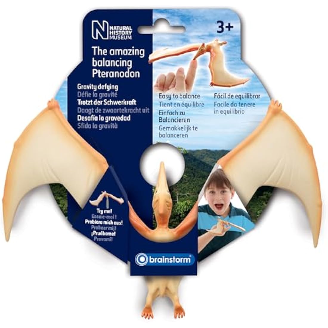 Brainstorm Toys N5150 The Natural History Museum Amazing Balancing Pteranodon