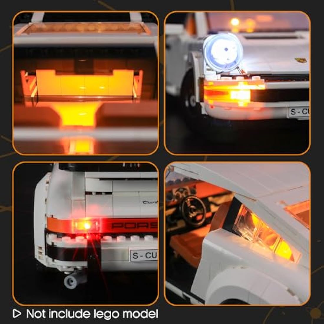 LIGHTAILING Light Set for (Creator 10295) Building Blocks Model - Led Light kit Compatible with Lego 10295(NOT Included The Model)