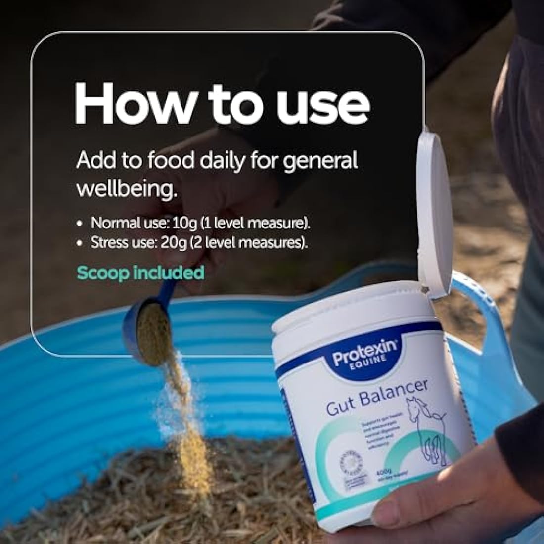 Protexin Equine Horse & Pony Gut Balancer, 700g, Advanced Digestive Support