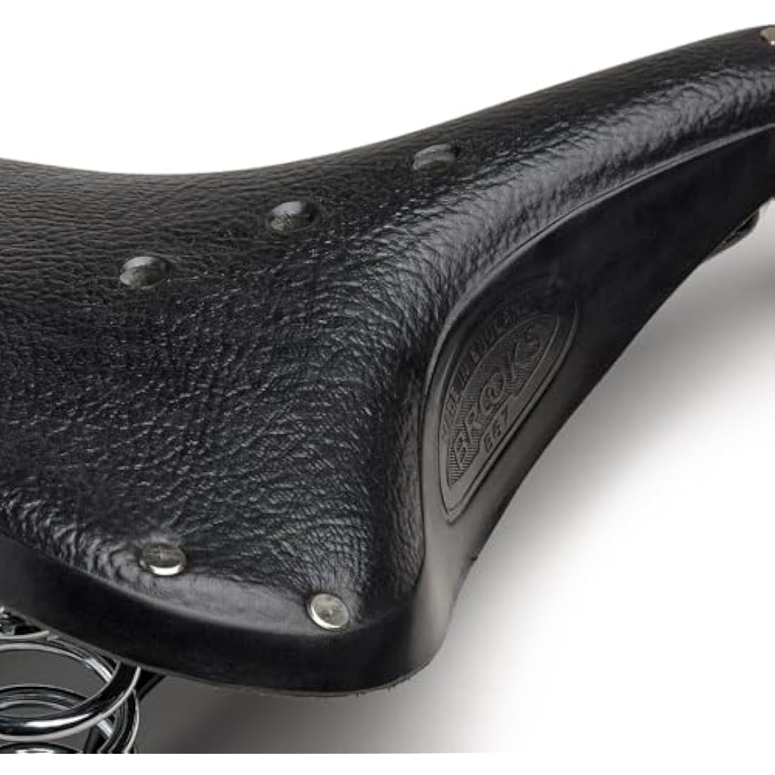 Brooks England Bicycle Saddle, Leather, Black, Women's