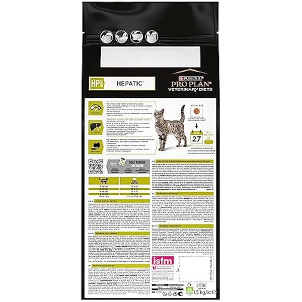 PRO PLAN VETERINARY DIETS Cat Food Hepatic 1.5kg (Single Case)