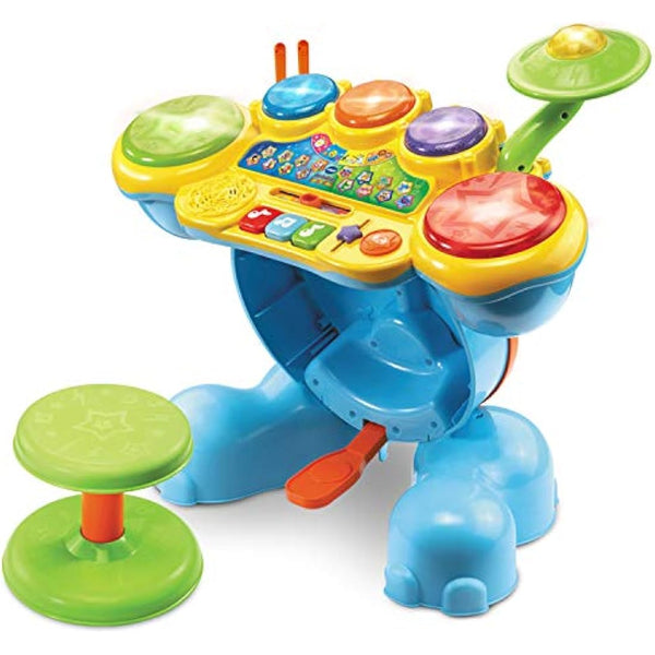 VTech – 196705 – Jungle Rock – Elephant Drum Set(French Version)