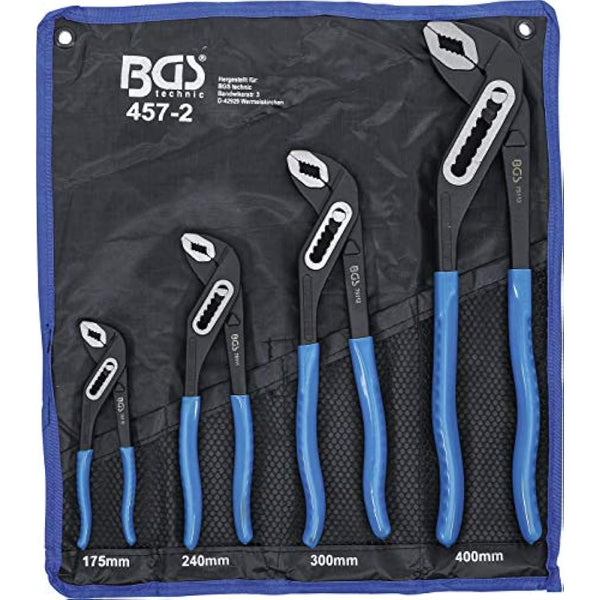 BGS 457-2 | Water Pump Pliers Set | 4 pcs.