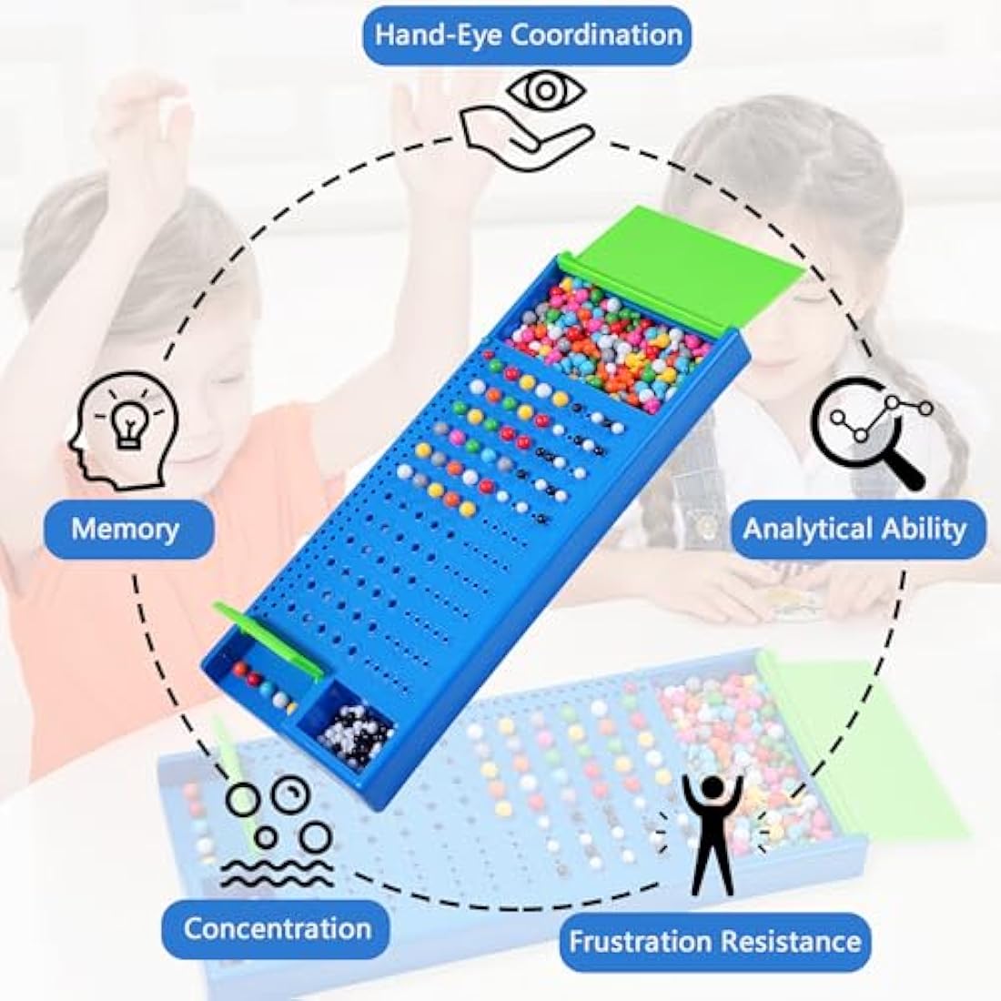 KUNEN Classical Code Cracking Game Thinking Games,Fun Intelligent Board Family Board Game For 2 Players Travel Games For Family For Boys