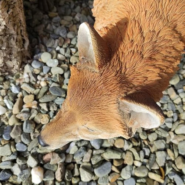 Real Life XL Prowling Fox Garden Ornament (SizeA)