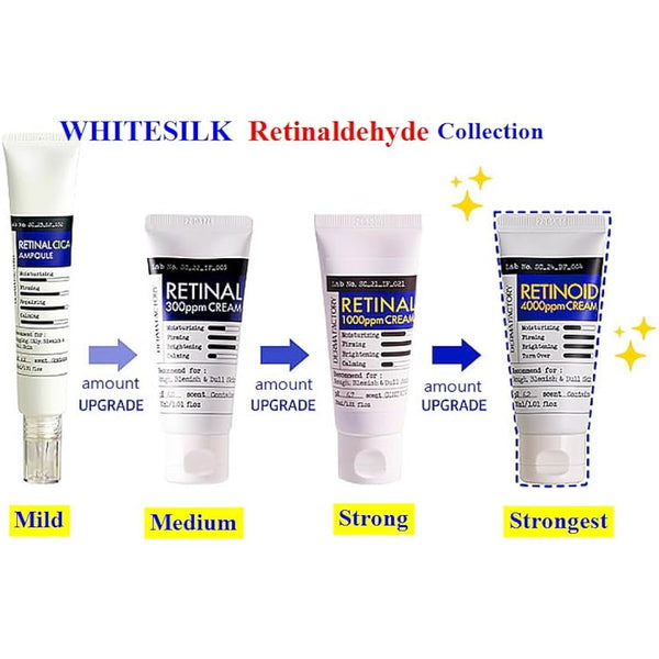 WHITESILK ULTIMATE 0.4% Retinoid Liposome Cream: Unique Line Lifting & Rejuvenation Concentrate (30ml) [K-Beauty]