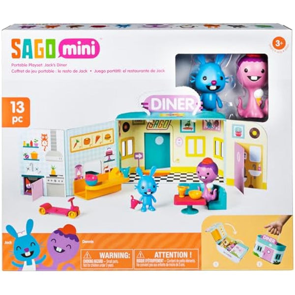 Sago Mini 6041227 "Jack's Diner" Portable Playset