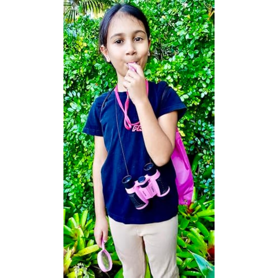 Adventure Kidz Outdoor Exploration Kit, Children’s Binoculars, Flashlight, Compass, Fox Whistle, Magnifying Glass, Backpack. Great Gift Set for STEM, Pretend Play, Ages 3+