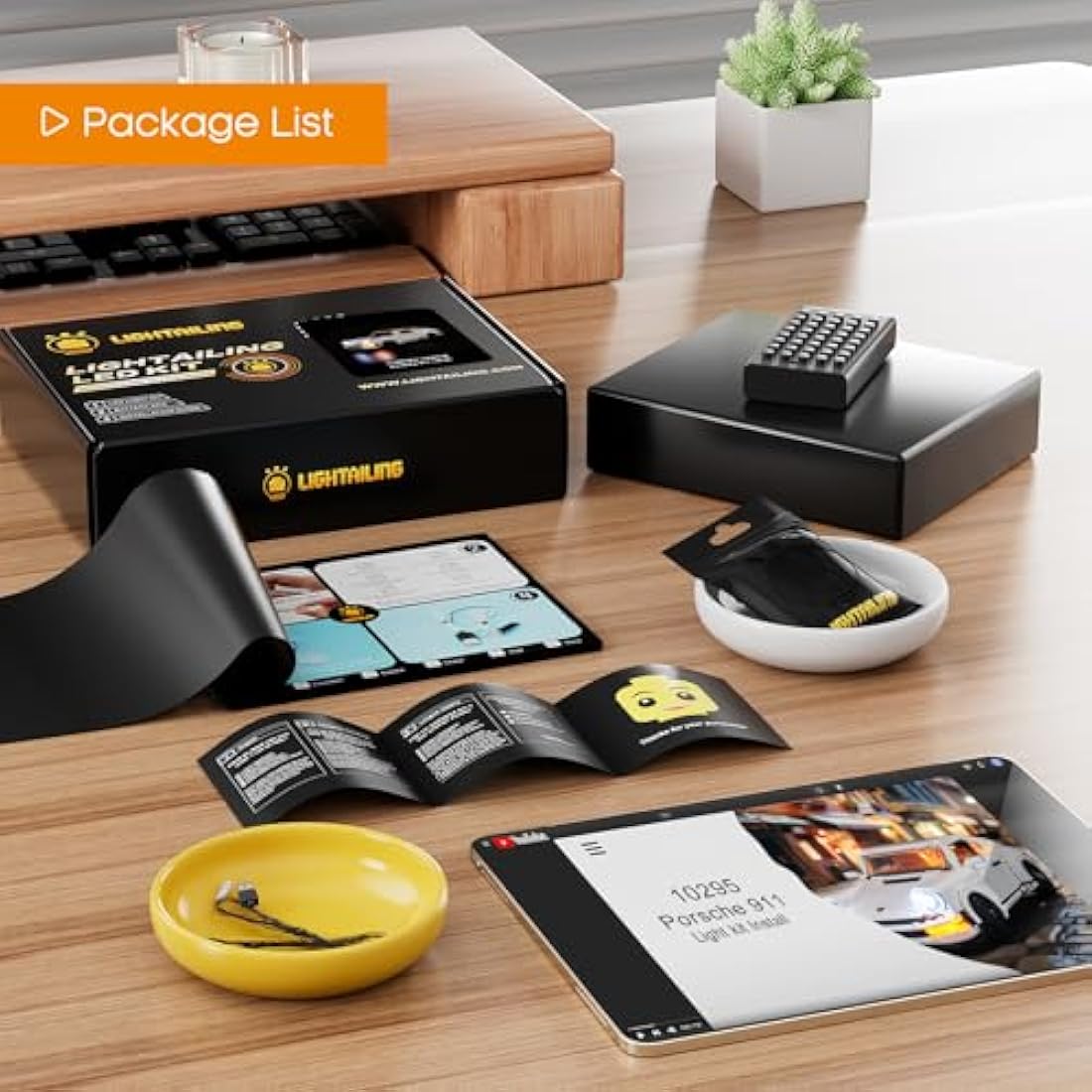 LIGHTAILING Light Set for (Creator 10295) Building Blocks Model - Led Light kit Compatible with Lego 10295(NOT Included The Model)