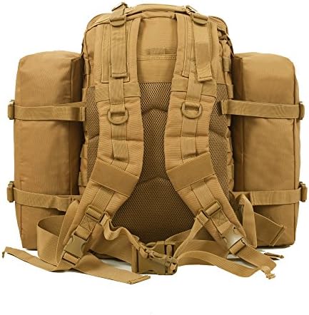 Seibertron Falcon Tactical Water Repellent Hiking Camping Backpack Compact Assault Pack Summit Bag