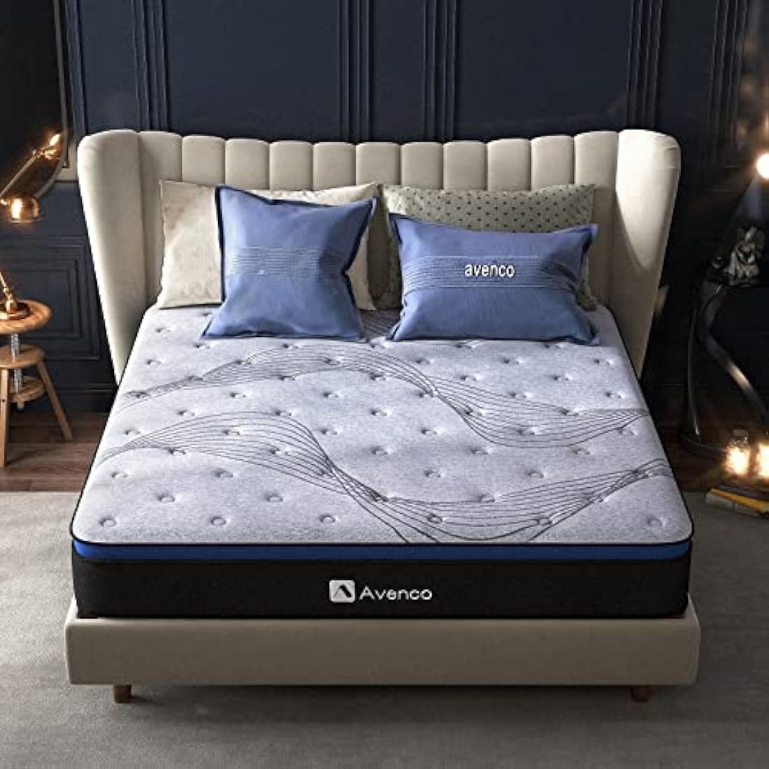 Avenco Bed Mattress Conventional, Gel Foam, Small Double