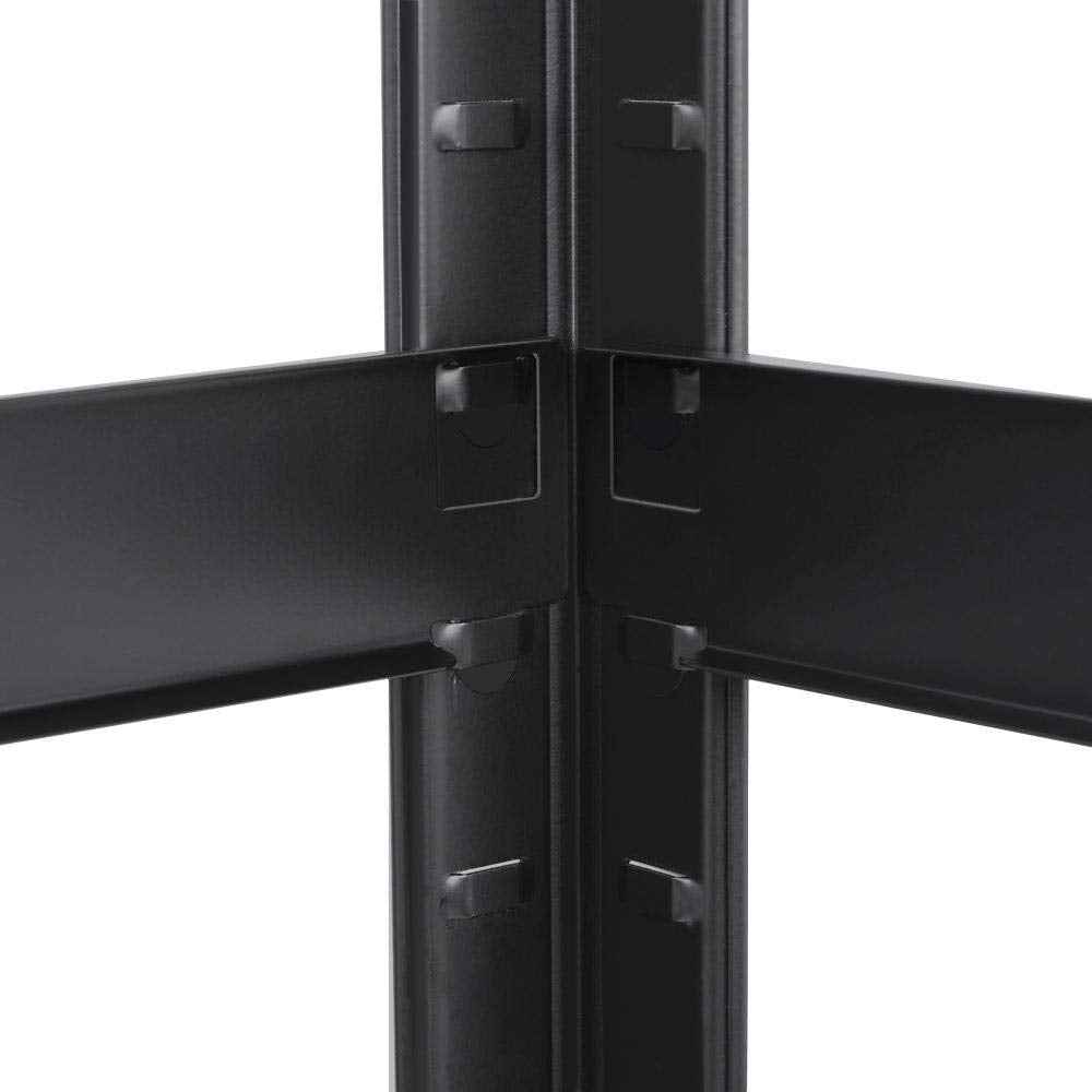 Yaheetech Garage Shelving Units - 5 Tier Heavy Duty Rack for Storage Metal Utility Shelves,180cm x 90cm x 40cm,175KG Per Shelf,Blue