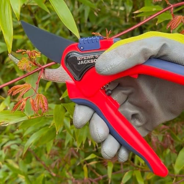 Spear & Jackson 6060BS Razorsharp Advantage Large Bypass Pruning Shear, Blue