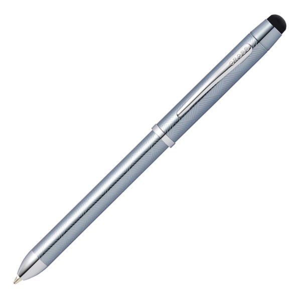 CROSS Tech3+ Satin Black Multi-Function Ballpoint Pen with Stylus incl. Premium Gift Box – Refillable Ballpen & Pencil