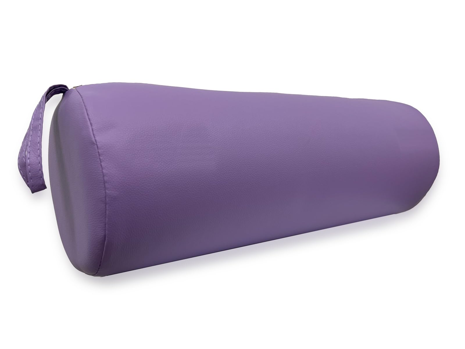QUIRUMED Roller Cushion, 55 x 20 cm, Purple, Leatherette, Ergonomic, Foam Filling, Yoga, Fitness, Massage
