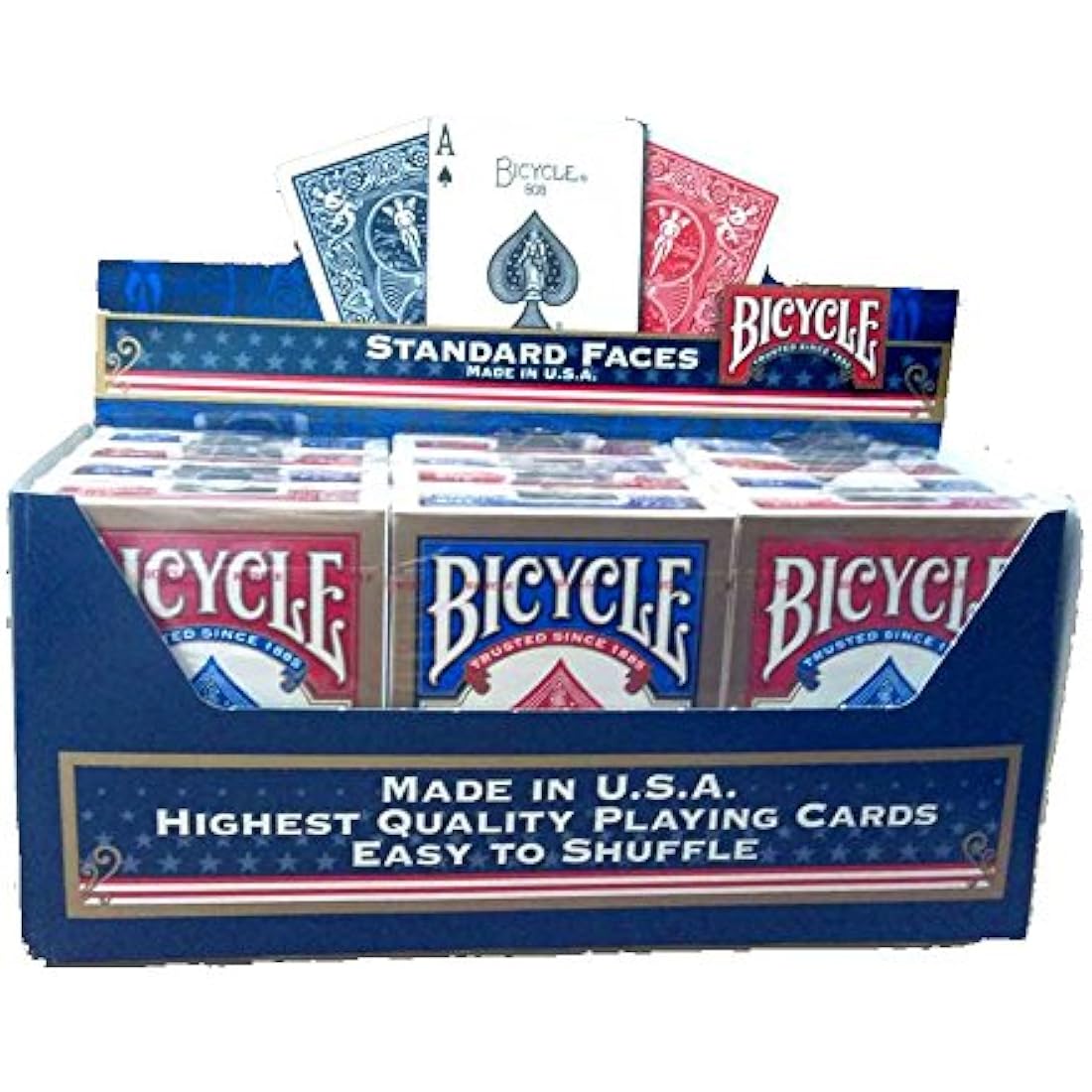 Bicycle Rider Back Poker Playing Cards - 1 Dozen 12 Decks