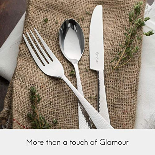 Viners Glamour 24-Piece 18.0 Stainless Steel Cutlery Set in Gift Box (Packaging may vary)