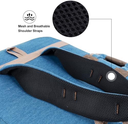 TRANSON Art Portfolio Case Artist Backpack Canvas Bag Large 26” x 19.5”