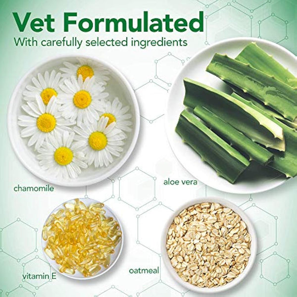 Vet's Best Waterless Dog Bath | No Rinse Dry Shampoo for Dogs | Natural Formula Refreshes Coat and Controls Odour Between Baths 150ml