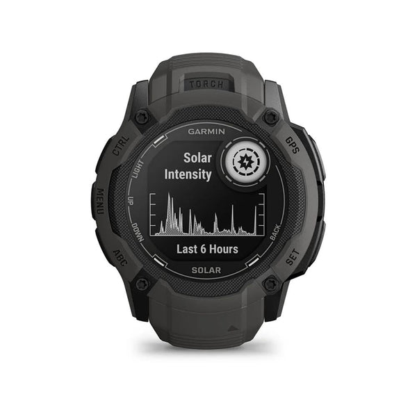 Garmin Instinct 2 GPS 45mm Smartwatch, Rugged watch, Built-in Sports Apps & Health Monitoring, Ultratough Design Features, up to 28 days Battery Life, Graphite