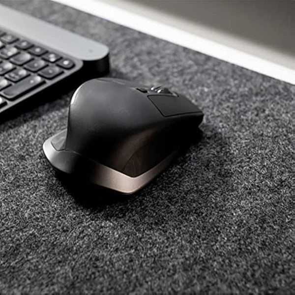 DawnTrees Desk Mat | Felt Desk Pad Protector | Office Felt Desk Mat | Keyboard Pad | Extra Large Mouse Pad… (Dark Grey, 90x40cm)