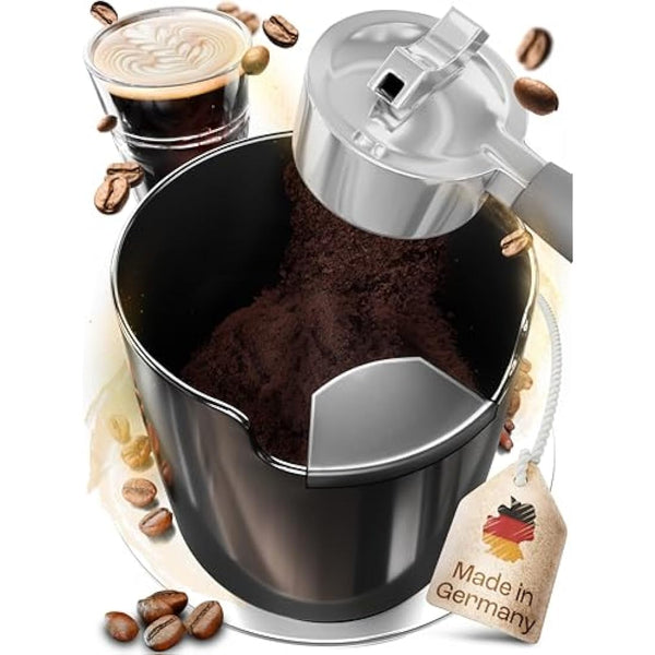 New Homeffect® Coffee Knock Box - Espresso Accessory, Black - Barista Coffee Grounds Recycling Bin