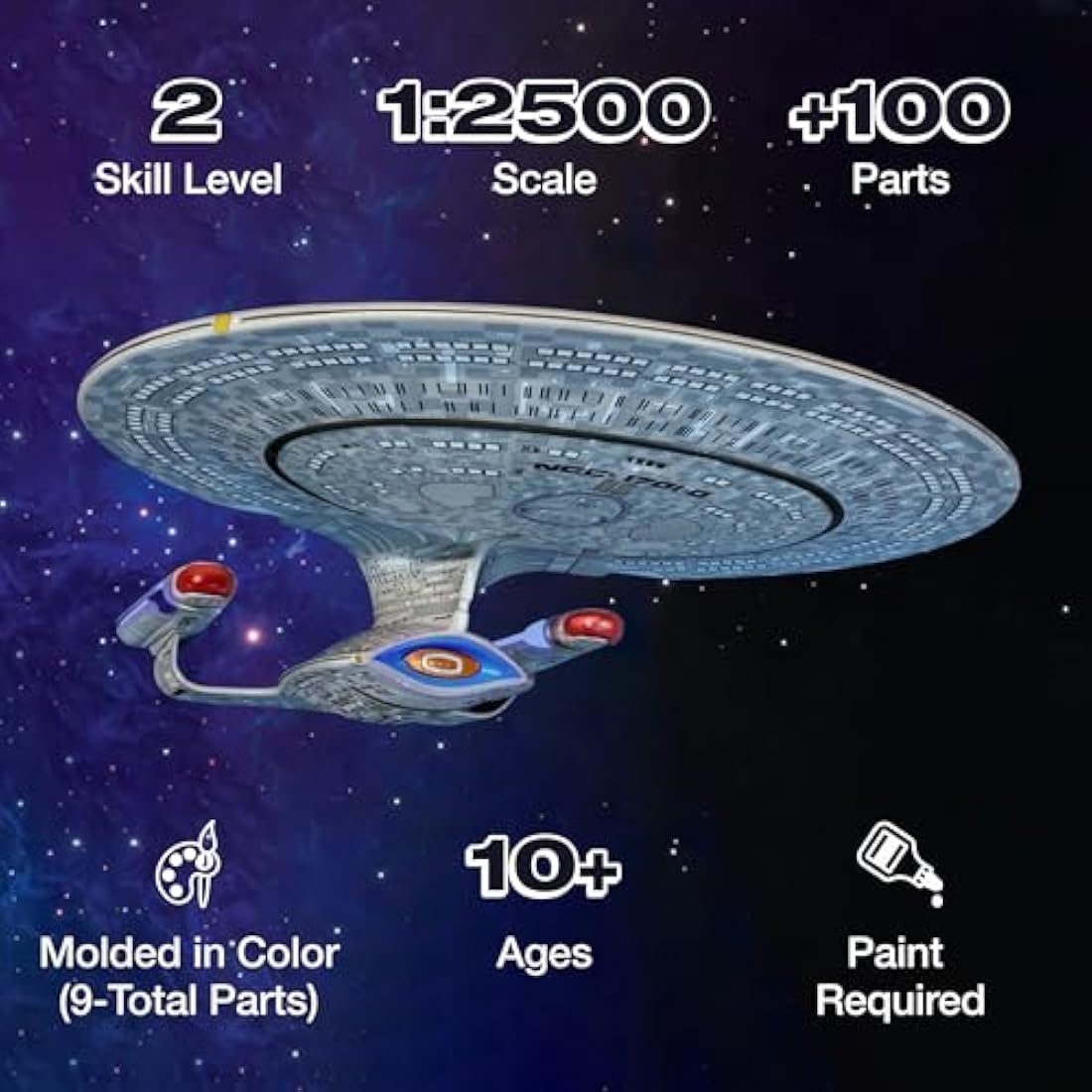 AMT AMT1126M/12 Star Trek Model kit, Various