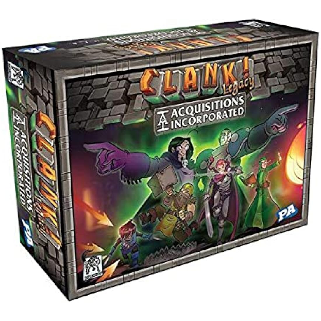 Renegade Game Studios , Clank! Legacy: Acquisitions Incorporated , Board Game , Ages 13+ , 2-4 Players , 90-120 Minutes Playing Time