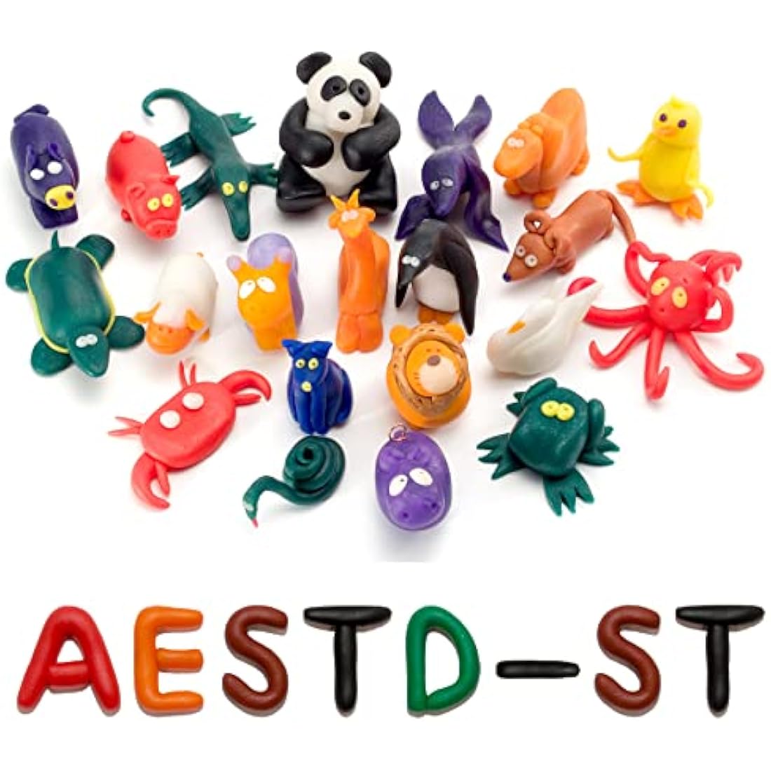 Polymer Clay 60 Colors, Modeling Clay for Kids DIY Starter Kits, Oven Baked Model Clay, Non-Toxic, Non-Sticky,with Sculpting Tools, Gift for Children and Artists.