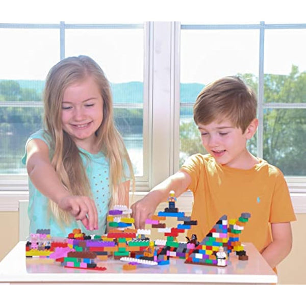 Strictly Briks Classic Briks Building Starter Kit - Compatible with LEGO Blocks, Compatible with LEGO Base Plates - Vibrant Colors, 672 Pieces