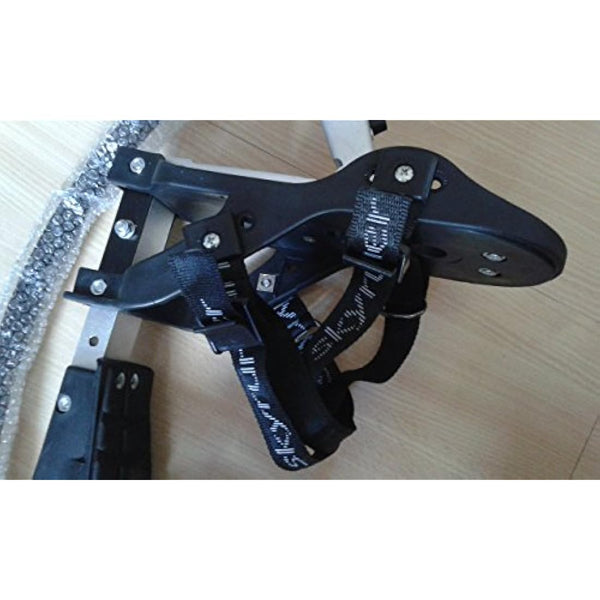 Skyrunner Kangaroo Shoes pogo Jumping stilts for Kids Child Youth weight load range 30-50kg Black