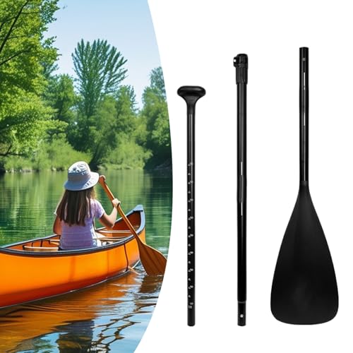 Uozonit Stand up Paddle - Ergonomic Telescoping Paddle,Removable Portable Reusable Canoe Accessories Rowing Tool for Beginner Fishing Boating Surfing Outdoor Sea Activities Daily