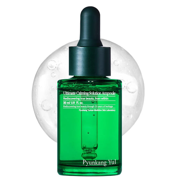[PKY] Pyunkang Yul Ultimate Calming Solution Ampoule for Sensitive Skin with Patented Ingredients, Serum Intensely Calms & Soothes Redness with Cica &