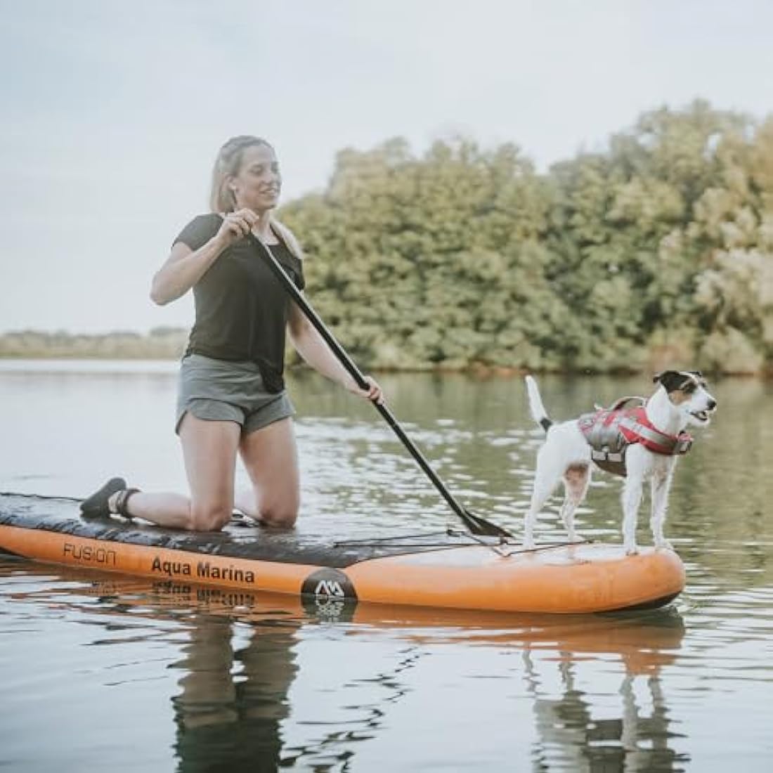 HUNTER Moss Swimming Vest, 46 - 55 cm, Small, Red
