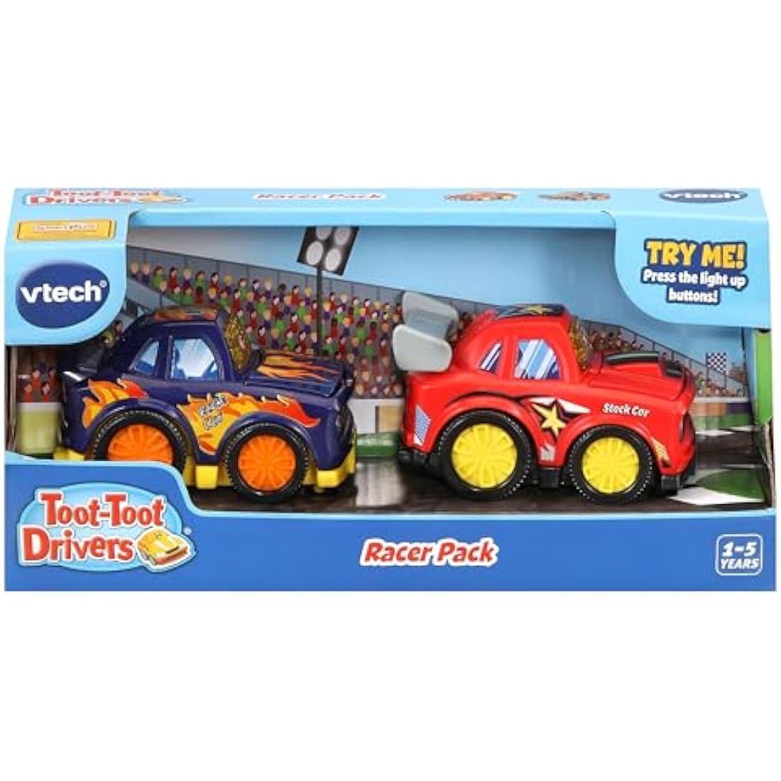 VTech Toot-Toot Drivers 2 Pack Stock Car Race Car