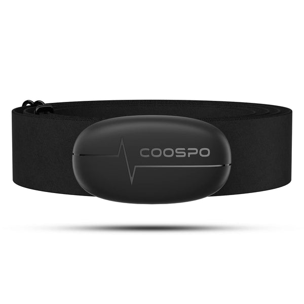 COOSPO H6 Heart Rate Monitor Chest Strap,HRM Bluetooth ANT+, for Running Cycling Gym Sports