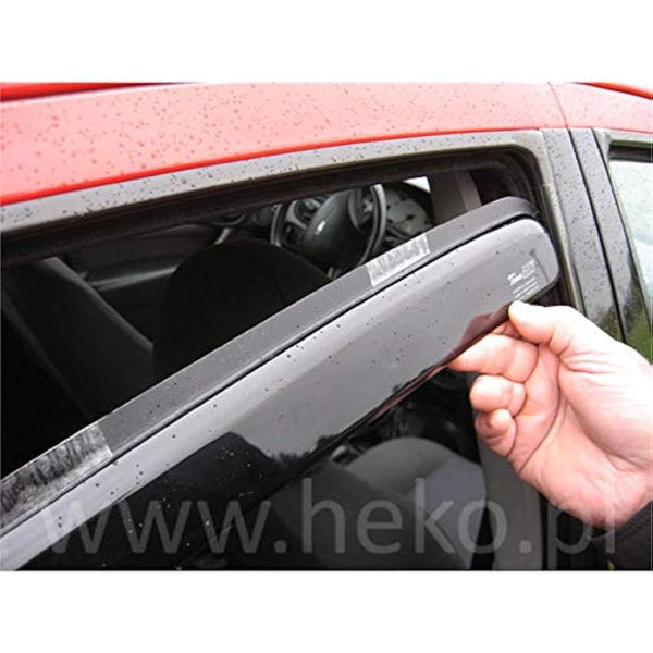 HEKO-31191 (2 Pieces) Wind Deflectors Fits VW Volkswagen Up 3-Door 2012 on
