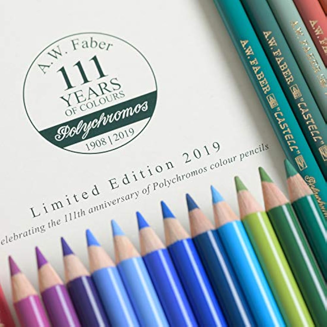 Faber-Castell Limited Edition 111th Anniversary - Tin of 24 Polychromos Artists' Pencils