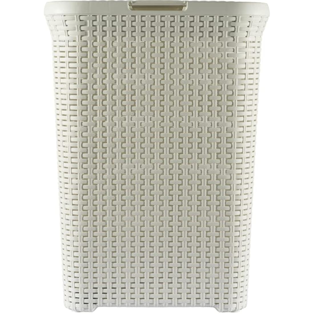 Curver Style 60 Litre Laundry Hamper, Vintage White