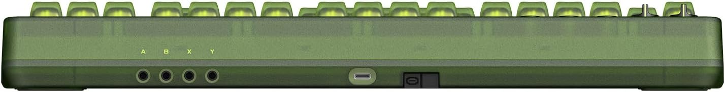 8Bitdo Retro 87 Mechanical Keyboard with RGB Backlight, Bluetooth/2.4G/USB-C Hot Swappable Wireless Gaming Keyboard for Windows and Android - Xbox Edition (Officially Licensed)