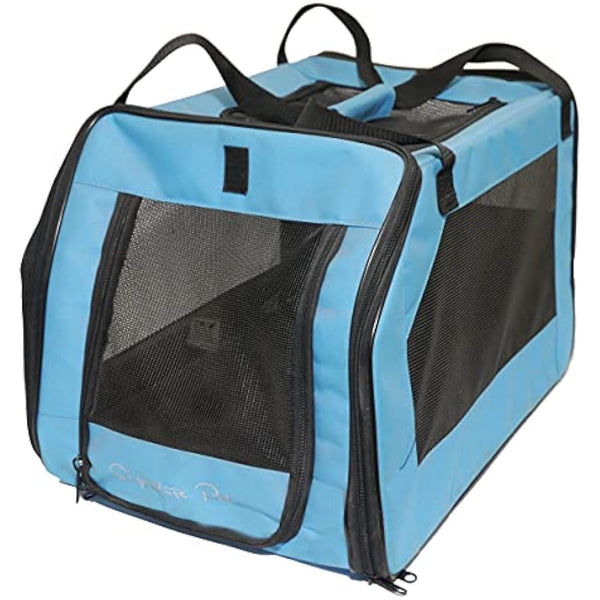 PET SEAT/CARRIER MED AQUA
