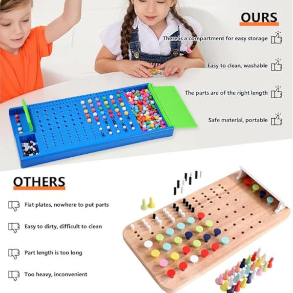 KUNEN Classical Code Cracking Game Thinking Games,Fun Intelligent Board Family Board Game For 2 Players Travel Games For Family For Boys