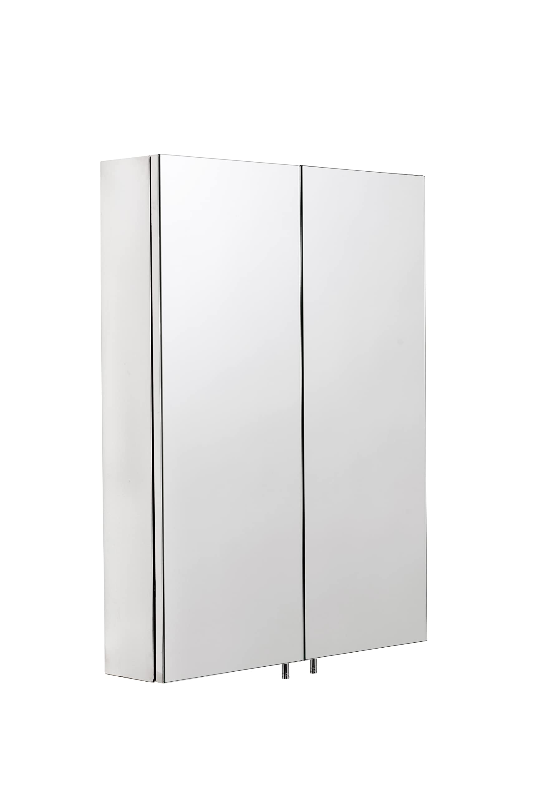 Croydex Cabinet, Stainless Steel, Stainless Steel, Medium Double Door WC756105