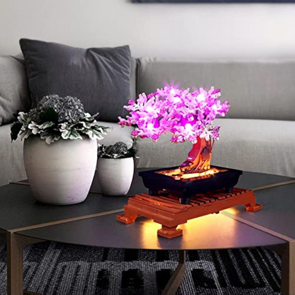 LocoLee Light Set for Lego Bonsai Tree, Led Decoration Lighting Kit for Lego 10281 Bonsai Tree Building Blocks Model,Botanical Collection Creative Home DéCor DIY Projects,No Lego