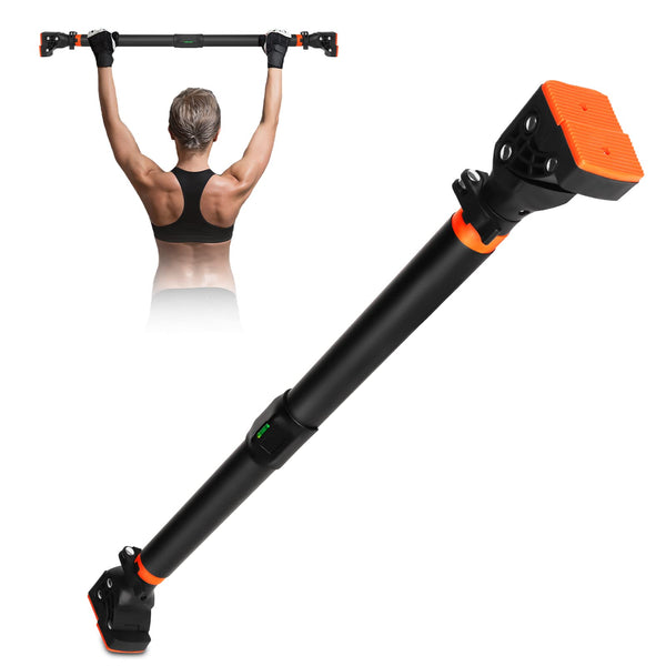 Pull Up Bar for Doorway, AETKFO Chin Up Bar Strength Training Pull-Up Bars Adjustable Upper Body Trainer Workout Bar Door Fitness Exercise Gym