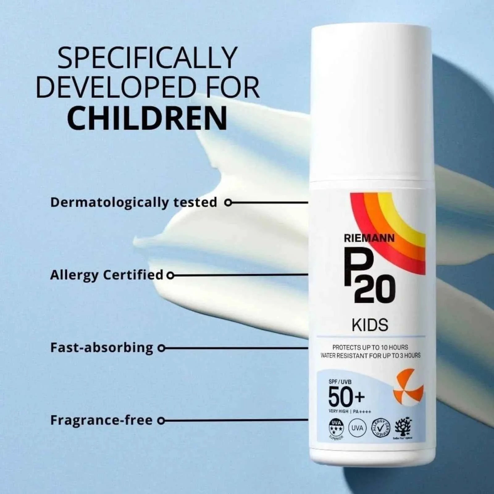P20 Kids SPF 50+ Sun Cream 100ml