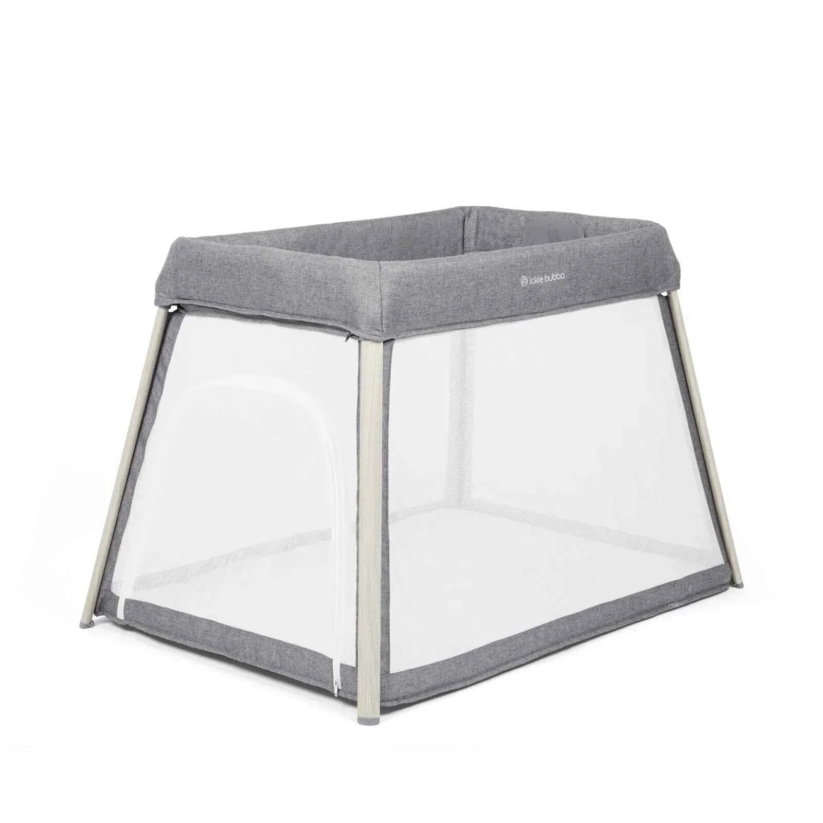 Ickle Bubba Scout 3-in-1 Travel Crib Cot & Playpen - Ash Grey